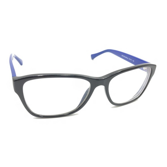 Coach HC 6068 5282 Black Blue Silver Square Eyeglasses Frames 54-16 135 Women - Picture 1 of 12